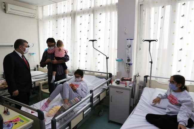 Bakan Koca: Ayda ve Elif bebeğin genel durumu iyi